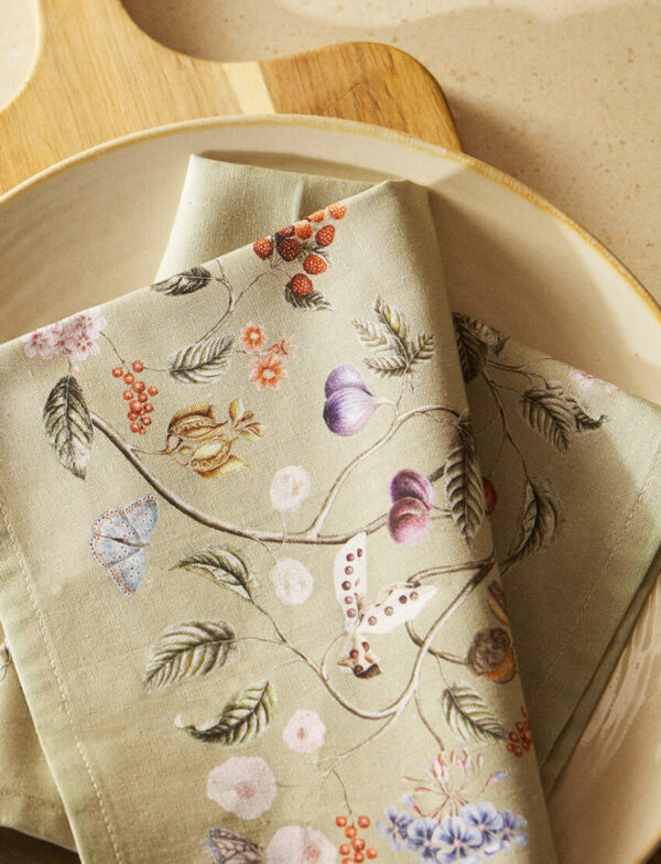 Cotton Floral Napkin